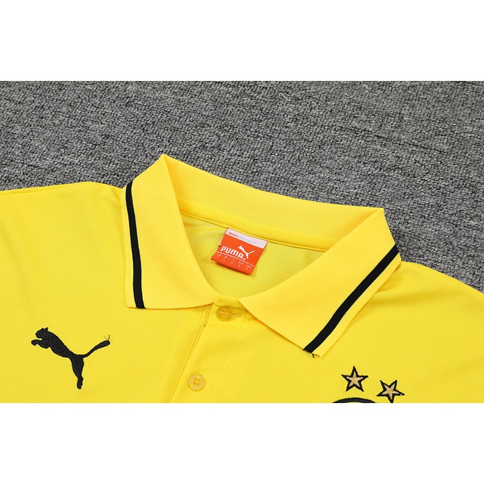 Camiseta Polo del Borussia Dortmund 22-23 Amarillo y Blanco - Haga un click en la imagen para cerrar